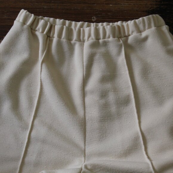 Vintage Graff Californiawear Butter Yellow Pant Button Shirt Suit Set Women's S - Picture 5 of 13